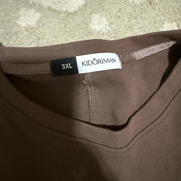 🤎 Kidoriman Oversized Short Sleeve T-Shirt – Minimalist Essential 🤎 - Picture 2 of 2